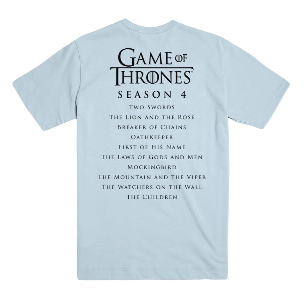 Season 4 Unisex T-Shirt from Game of Thrones