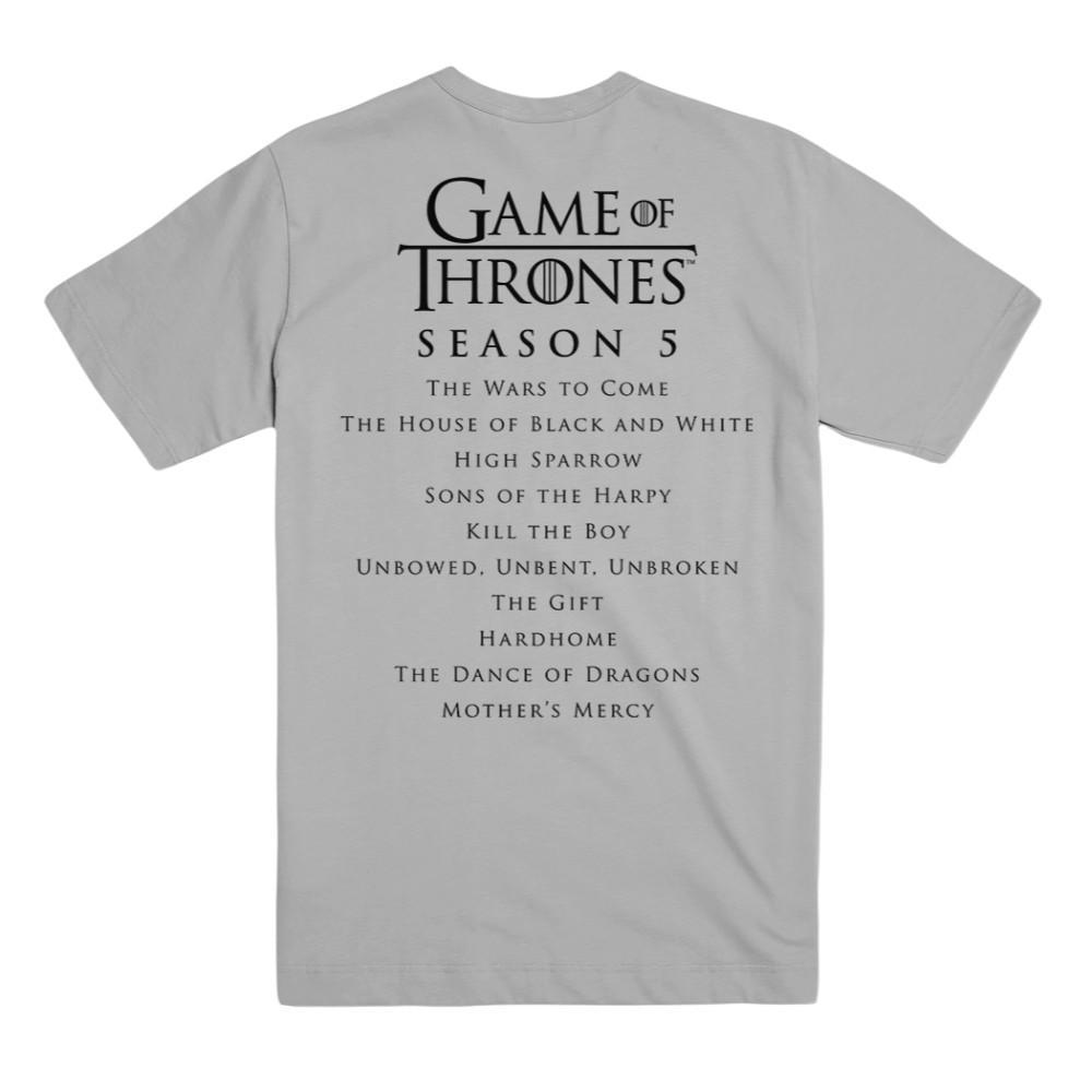 Season 5 Unisex T-Shirt from Game of Thrones