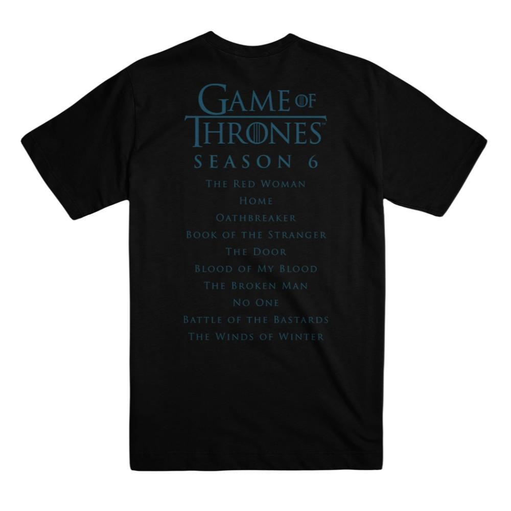 Season 6 Unisex T-Shirt from Game of Thrones