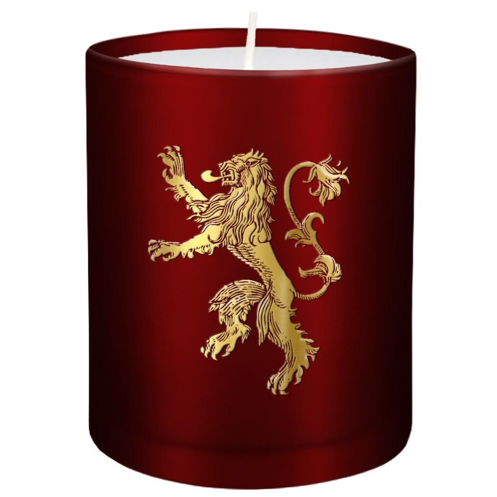 House Lannister Glass Candle from Game of Thrones