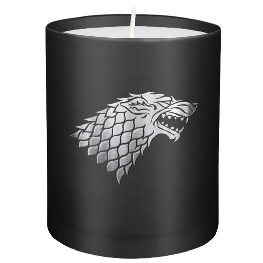 House Stark Glass Candle from Game of Thrones-0