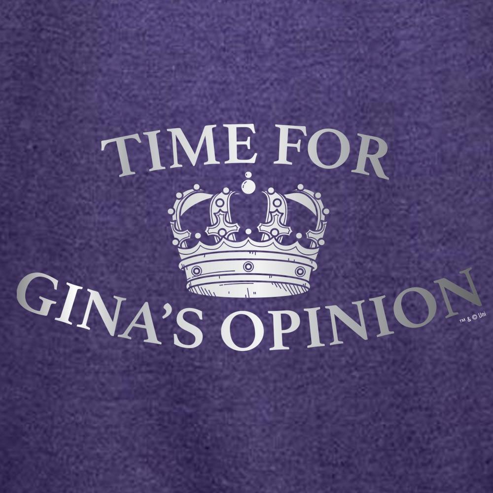 Brooklyn Nine-Nine Gina's Opinion Lightweight Zip Up Hooded Sweatshirt