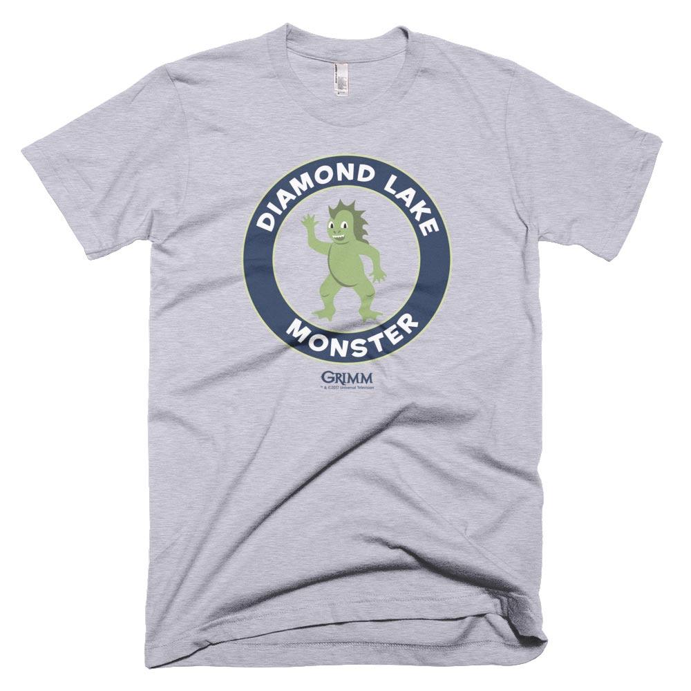 Grimm Diamond Lake Monster  Men's Short sleeve T-Shirt