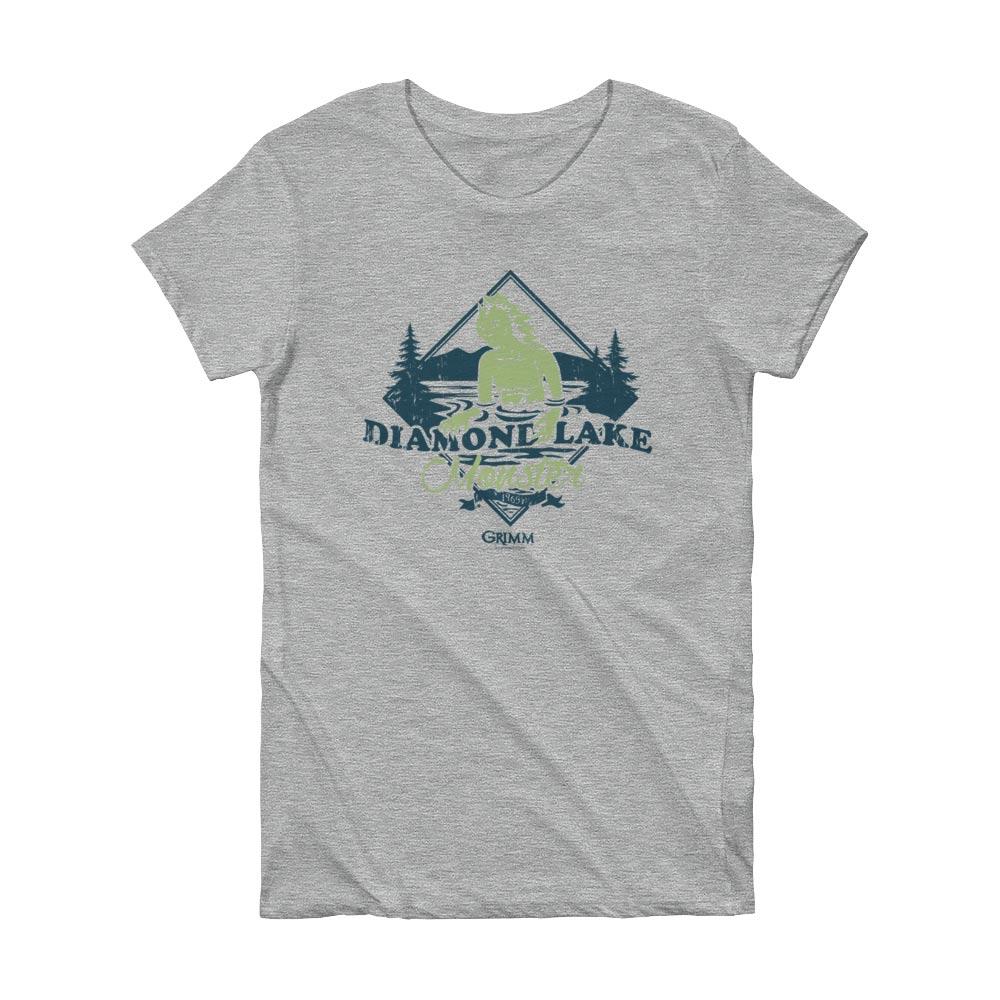 Grimm Diamond Lake Monster Women's Short Sleeve T-Shirt