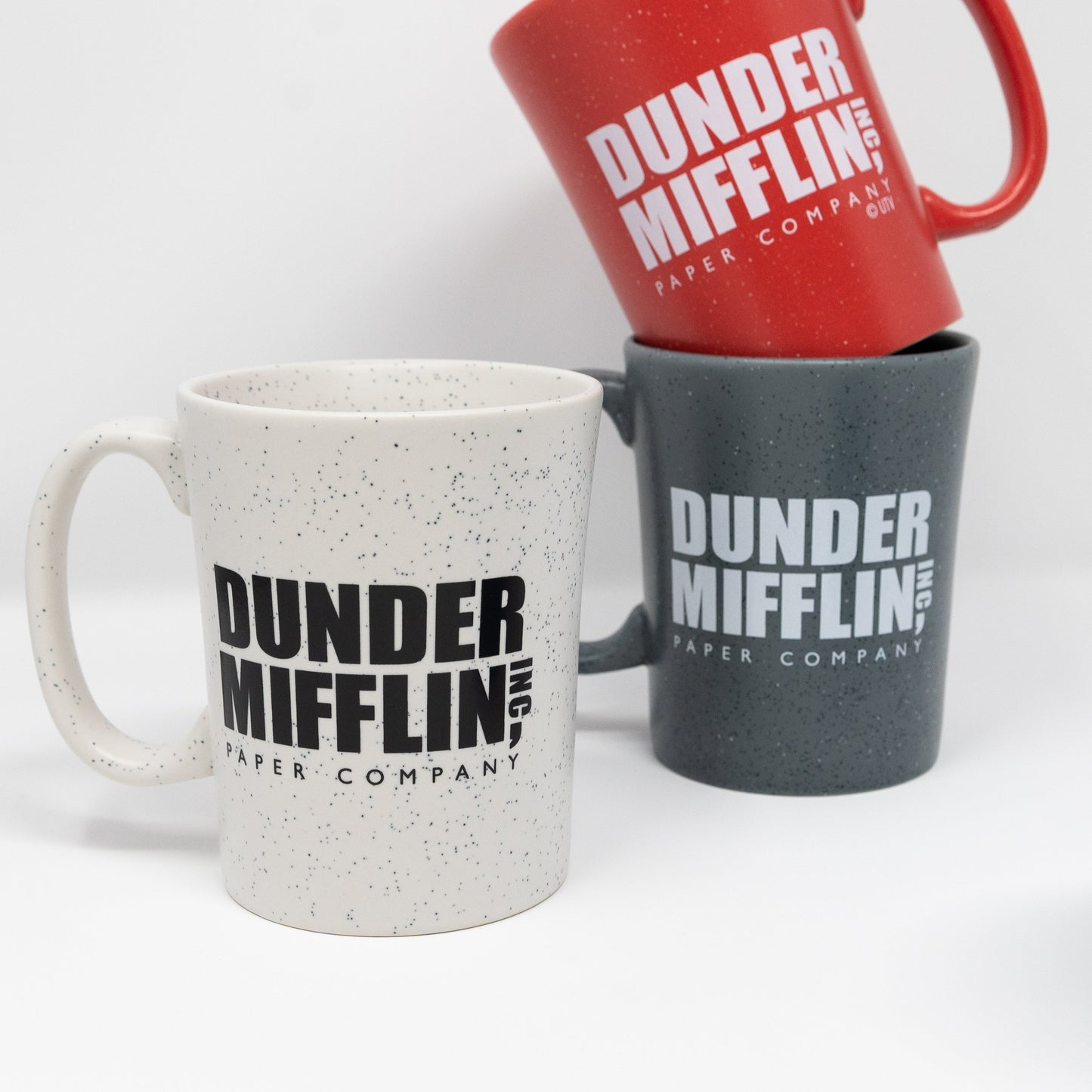 The Office Dunder Mifflin Speckled Diner Mug