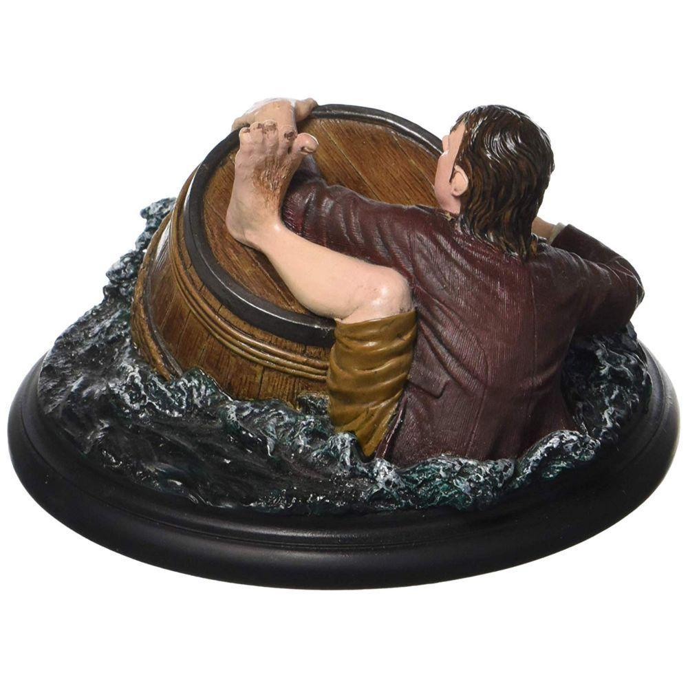 The Hobbit: The Desolation of Smaug Bilbo Baggins Barrel Rider Mini Statue