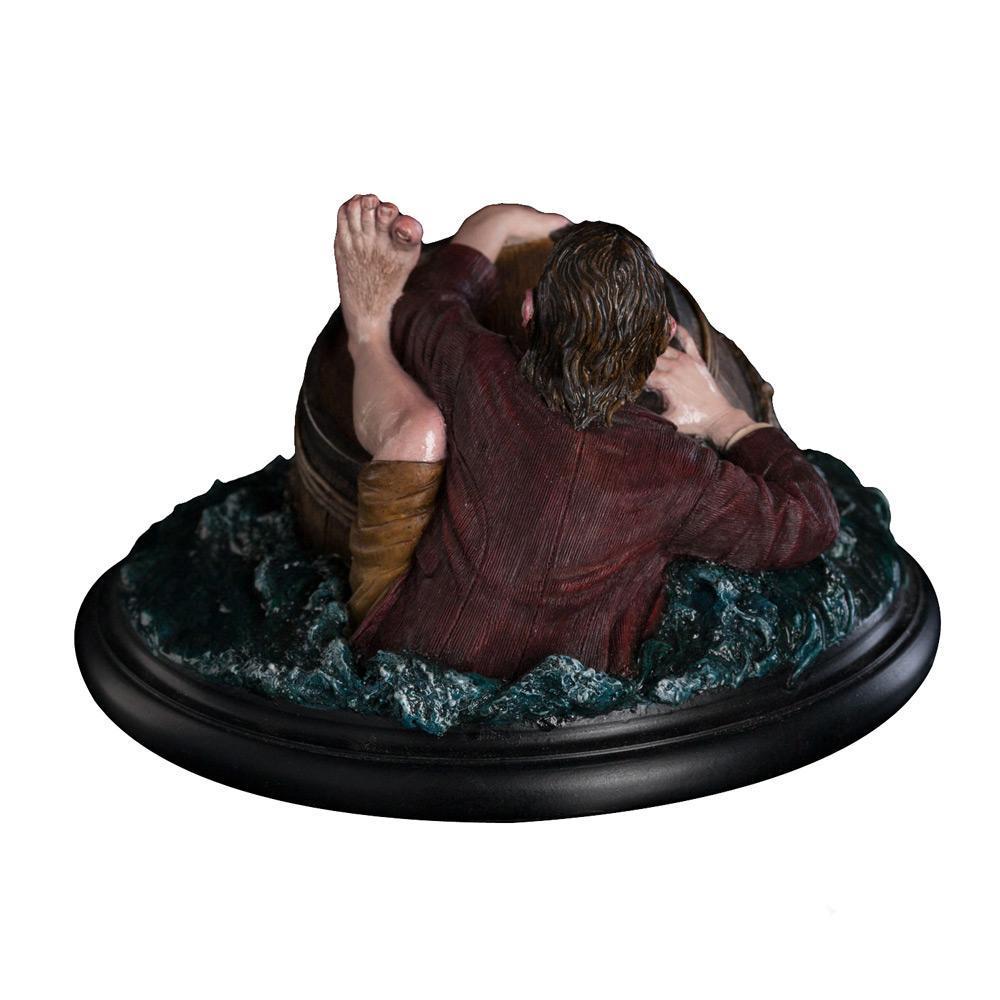 The Hobbit: The Desolation of Smaug Bilbo Baggins Barrel Rider Mini Statue