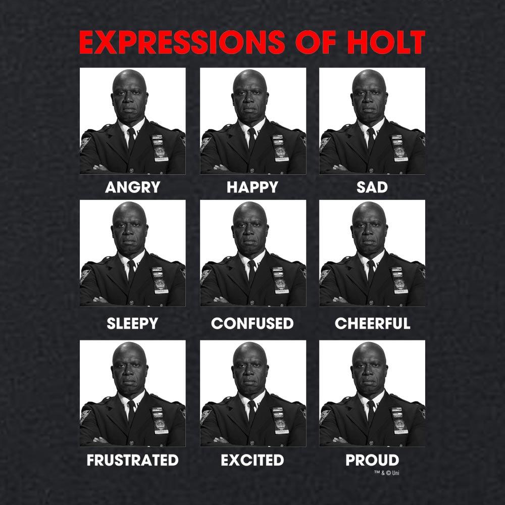 Brooklyn Nine-Nine Expressions of Holt Crew Neck Sweatshirt