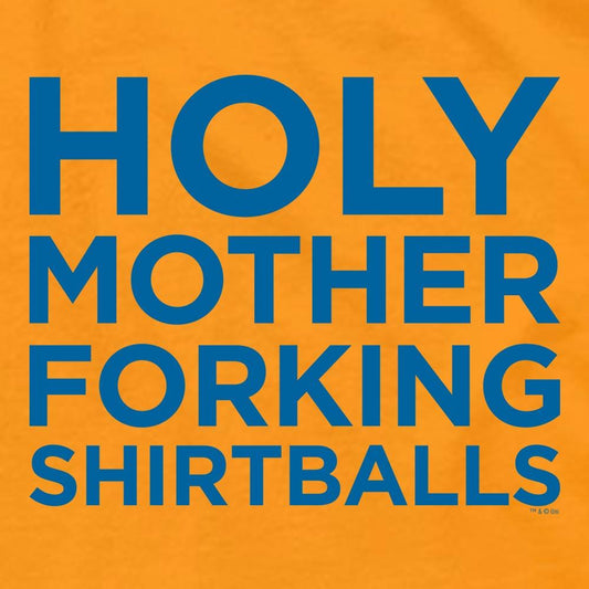 The Good Place Holy Mother Forking Shirtballs Men's Short Sleeve T-Shirt-1