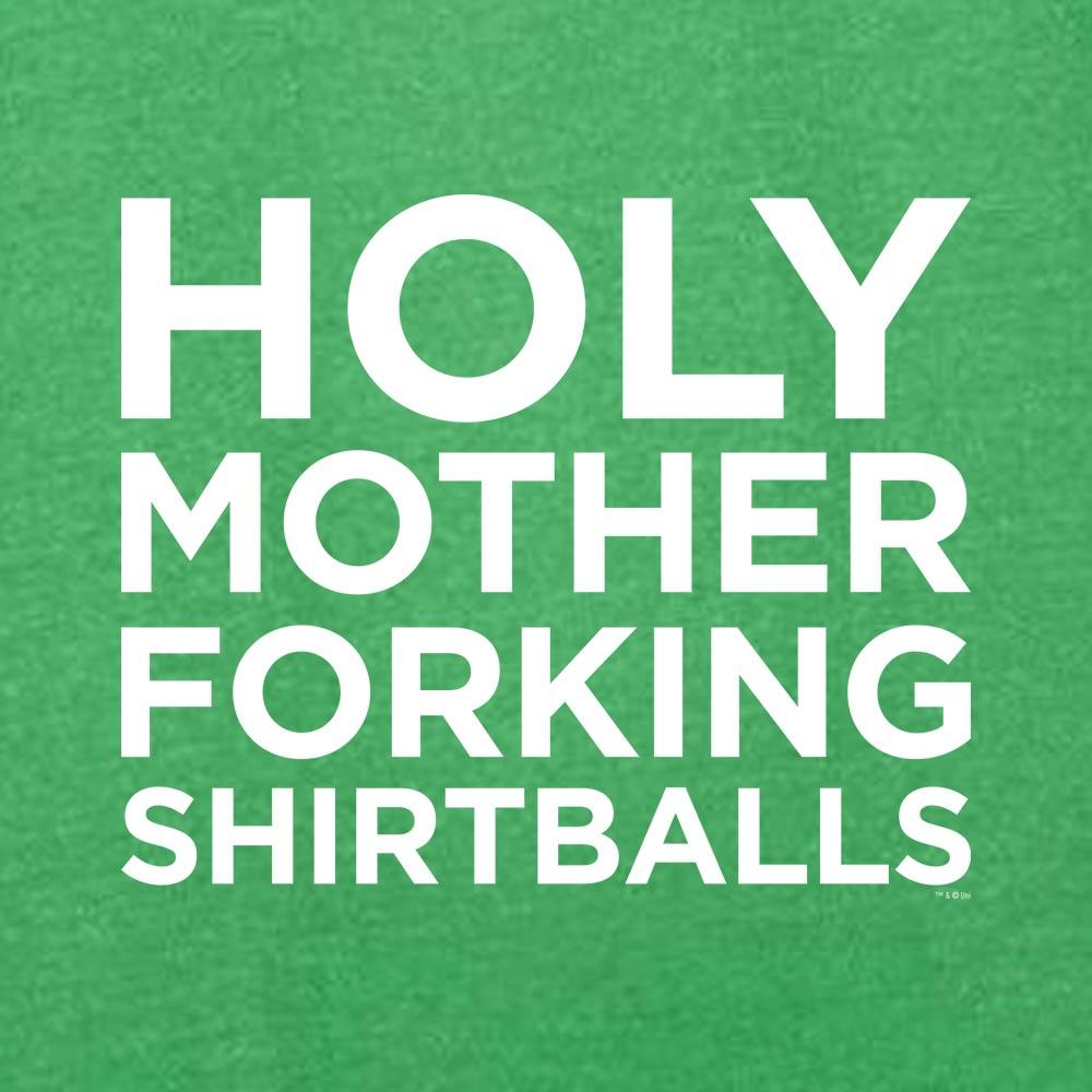 The Good Place Holy Mother Forking Shirt Ball St. Patrick's Day Lightweight Crew Neck Sweatshirt