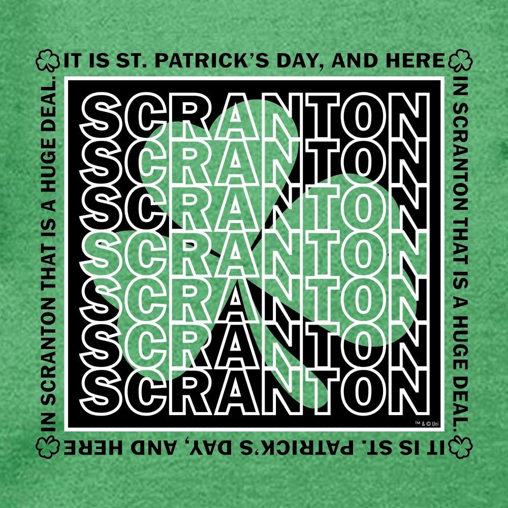 The Office Scranton St. Patrick's Day Lightweight Hooded Sweatshirt