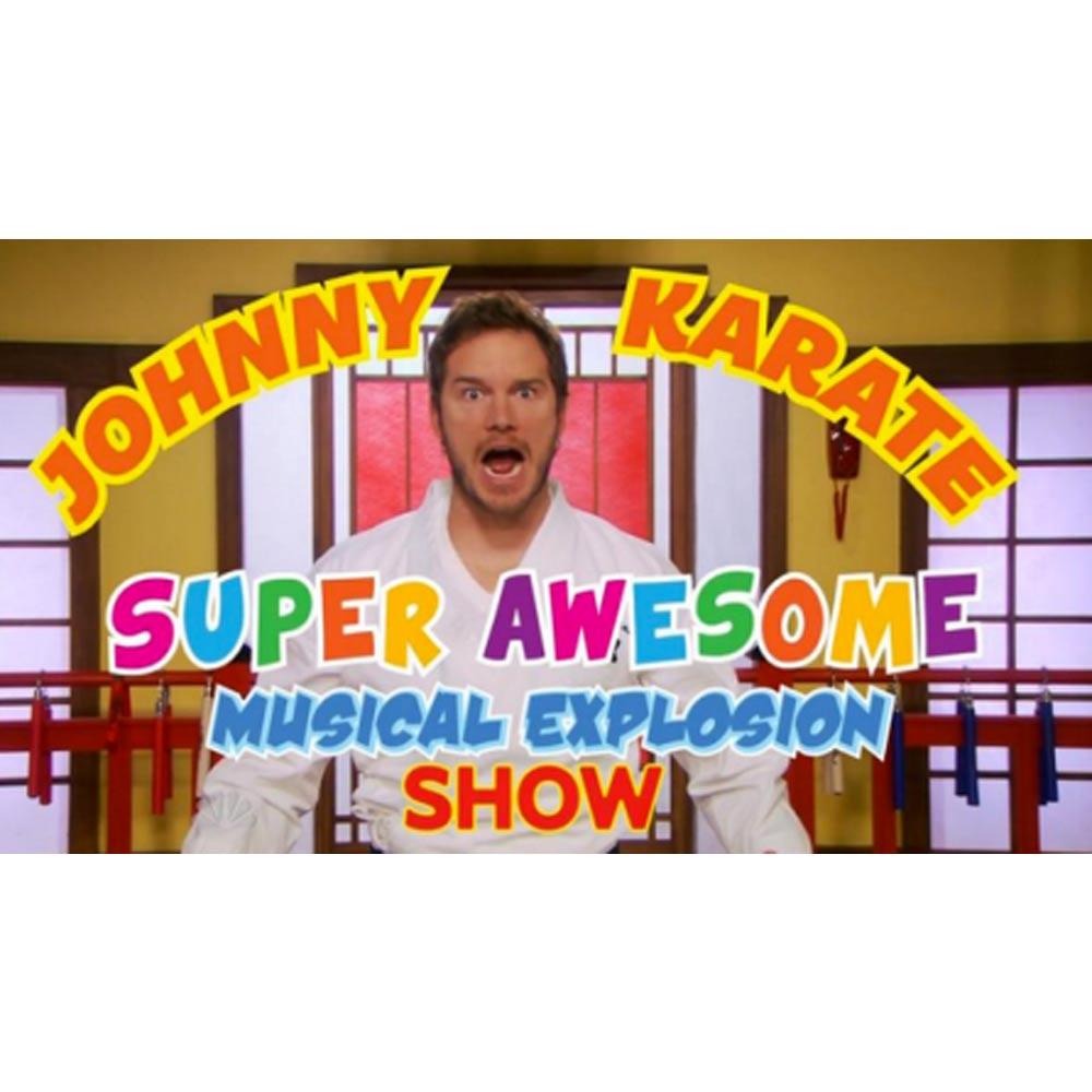 Parks and Recreation Johnny Karate Musical Explosion Show Men's T-Shirt