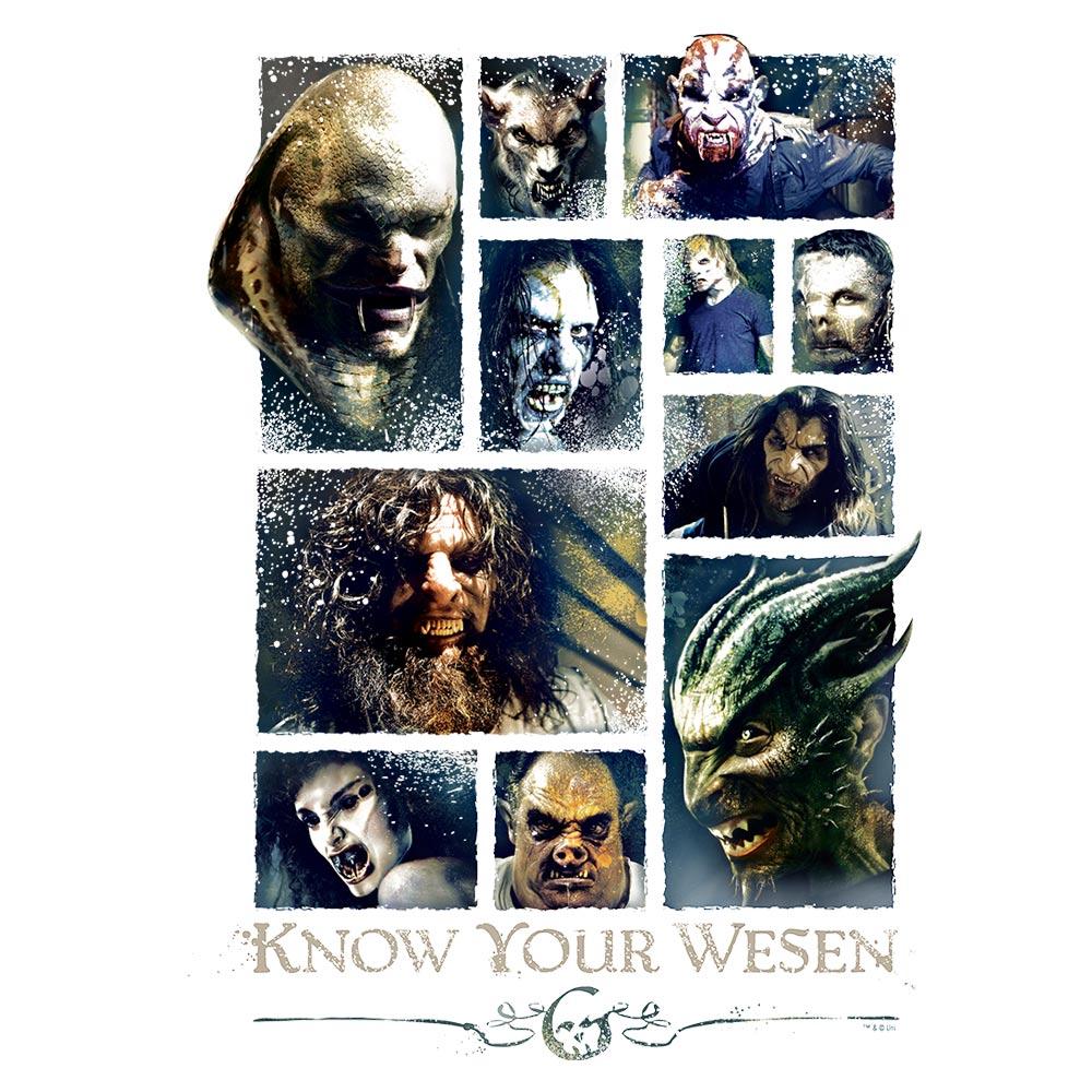 Grimm Know Your Wesen White and Black Mug