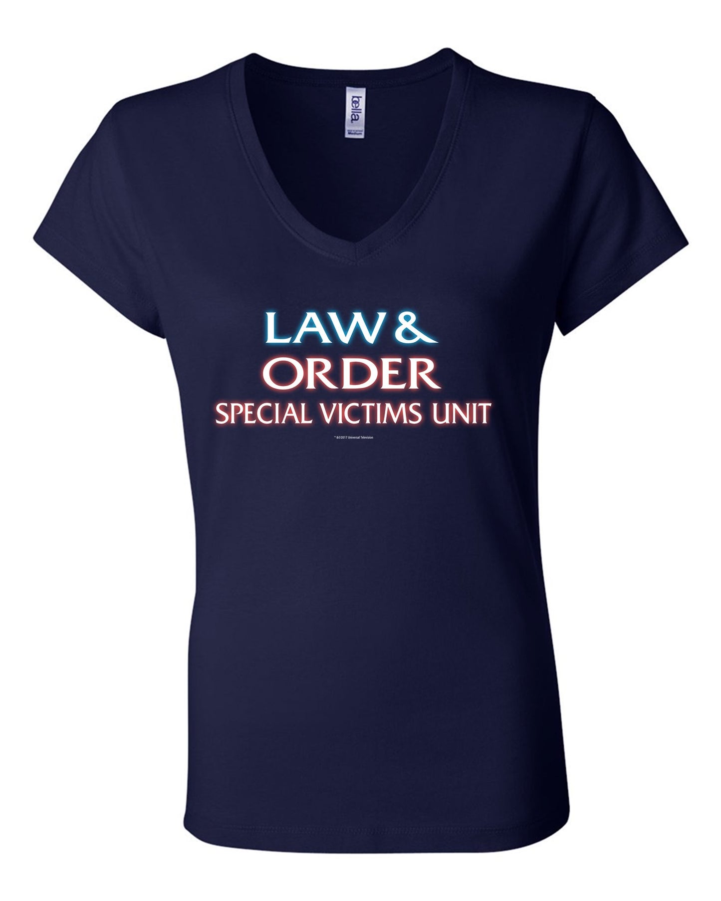 Law & Order: Special Victims Unit Women's V-Neck Short Sleeve T-Shirt