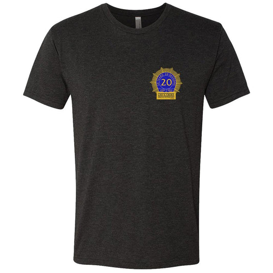 Law & Order: SVU 20th Anniversary Men's Tri-Blend Short Sleeve T-Shirt