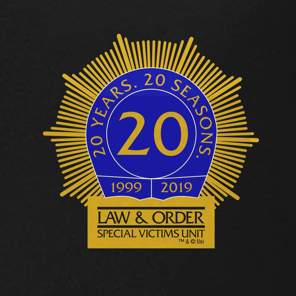 Law & Order: SVU 20th Anniversary Women's Relaxed Scoop Neck T-Shirt