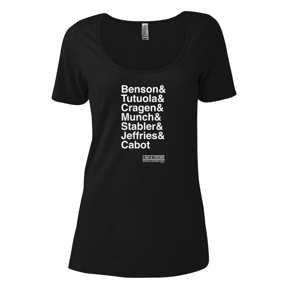 Law & Order: SVU Ampersand Women's Relaxed Scoop Neck T-Shirt