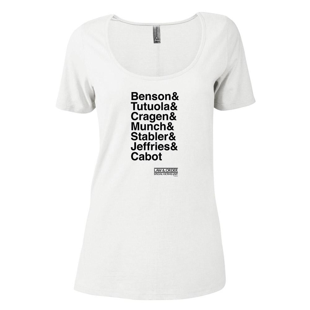 Law & Order: SVU Ampersand Women's Relaxed Scoop Neck T-Shirt