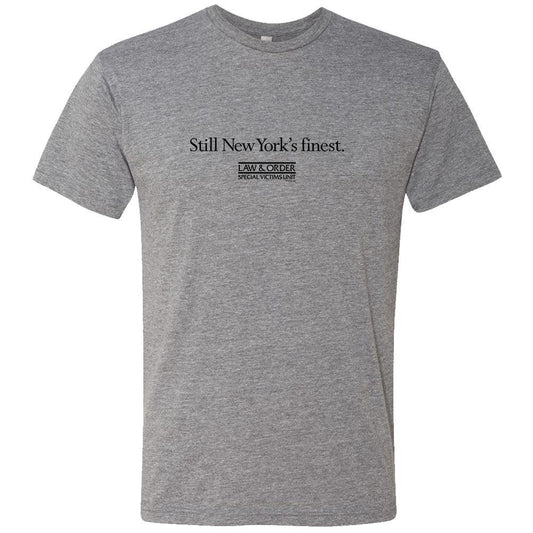 Law & Order: SVU Still New York's Finest Men's Men's Tri-Blend T-Shirt