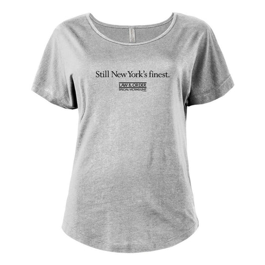 Law & Order: SVU Still New York's Finest Women's Dolman T-Shirt