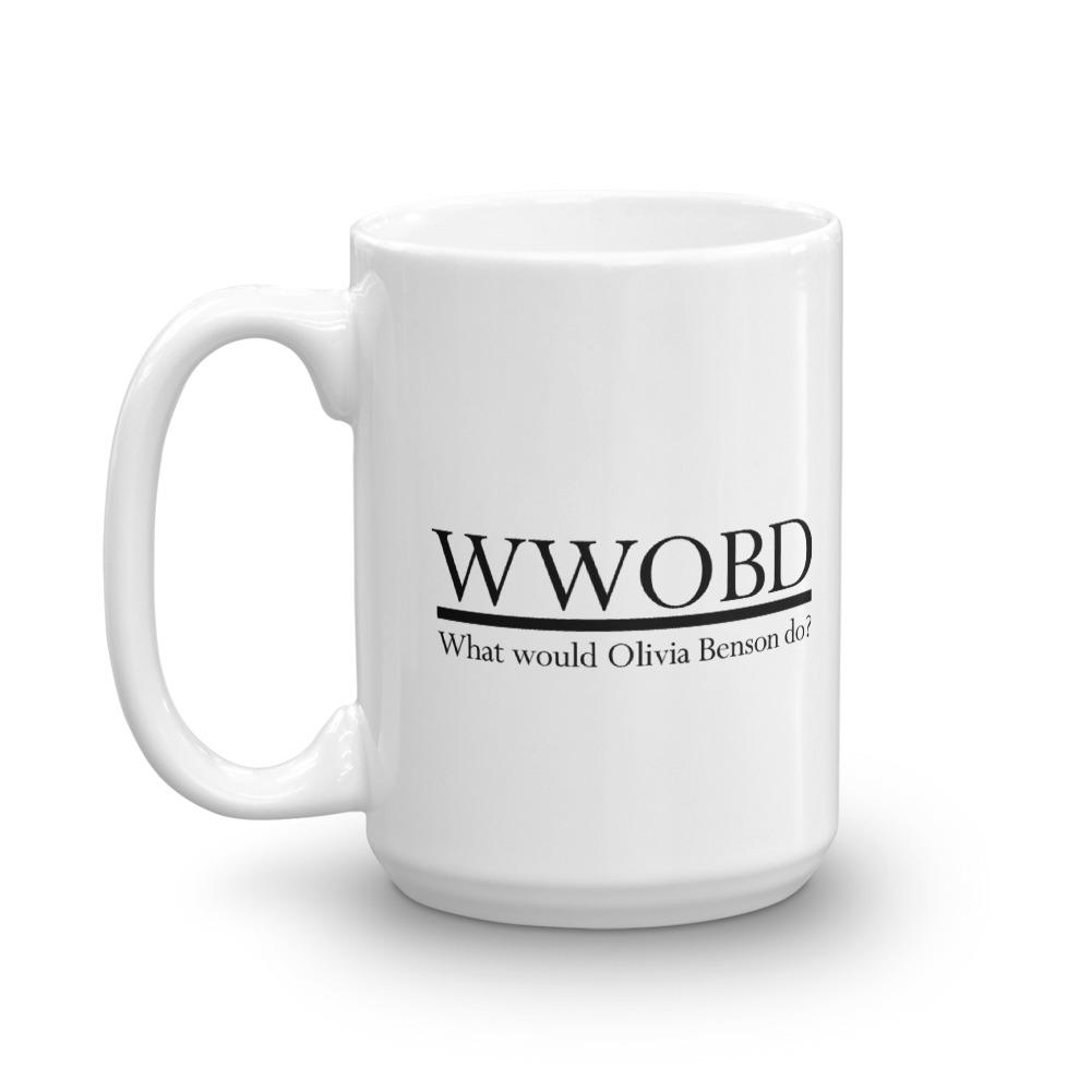 Law & Order: SVU WWOBD White Mug