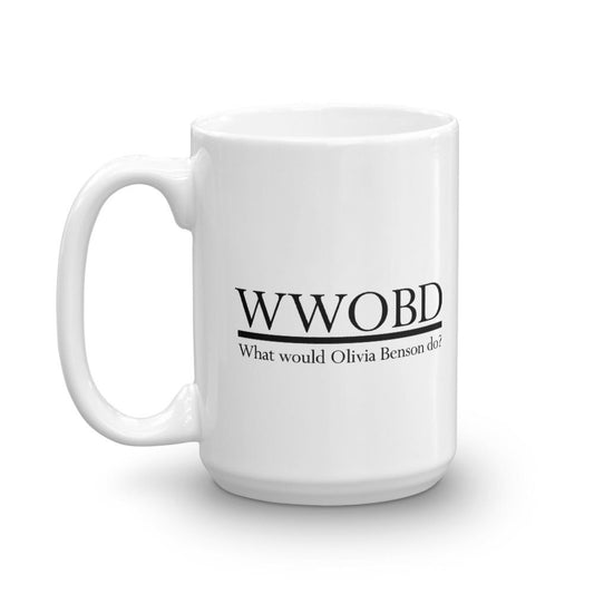 Law & Order: SVU WWOBD White Mug-0