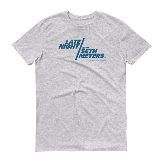 Late Night With Seth Meyers Men's Logo Short Sleeve T-Shirt