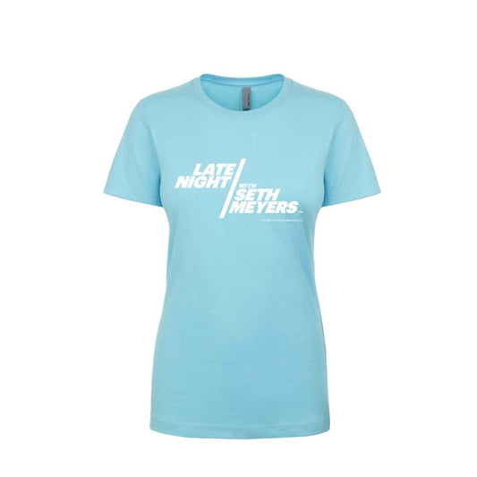 Late Night With Seth Meyers Women's Logo Short Sleeve T-Shirt
