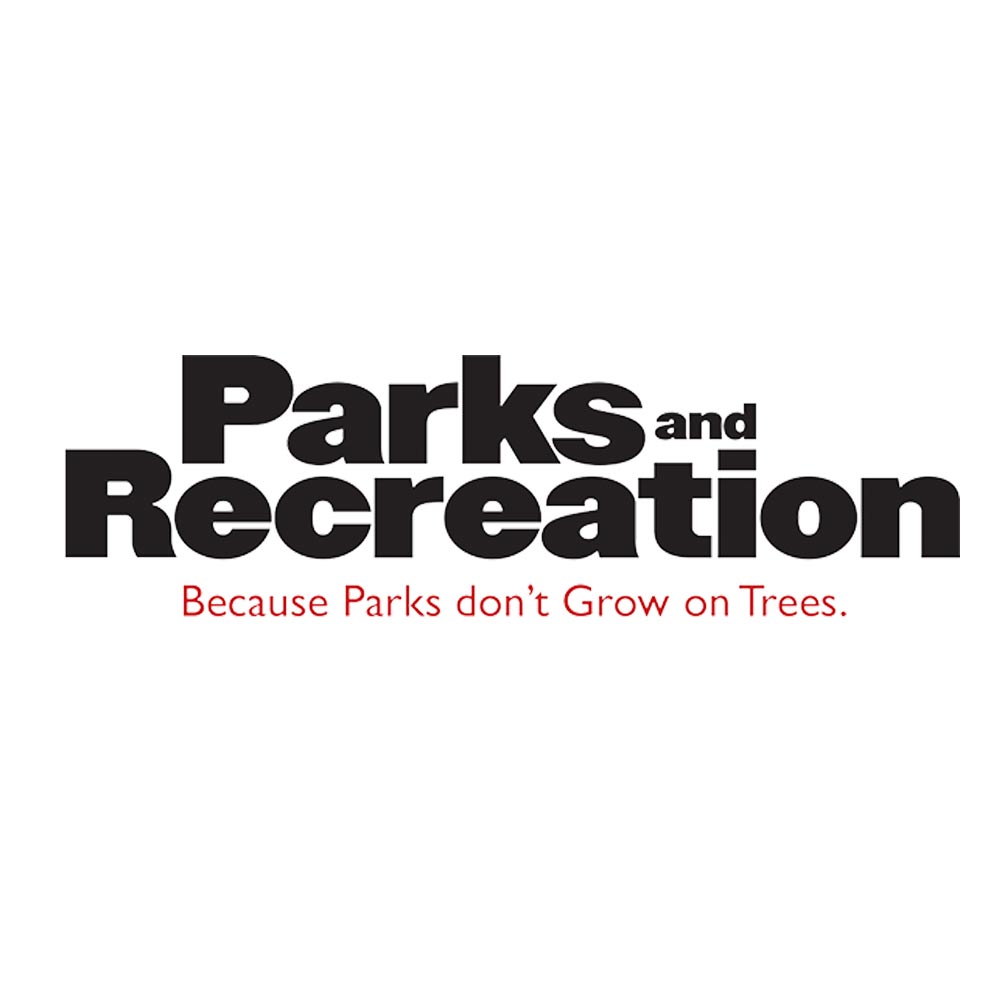 Parks and Recreation Logo White Mug