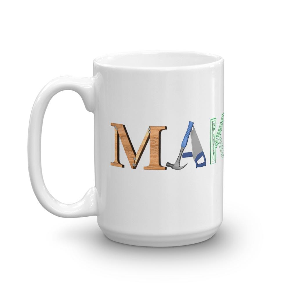 Making It Color Logo White Mug