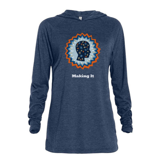 Making It Secret Beast Patch Tri-blend Raglan Hoodie