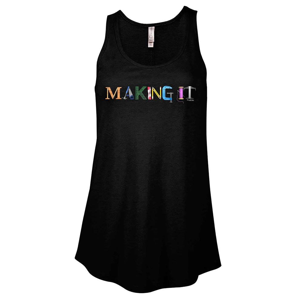 Making It Color Logo Women's Flowy Tank Top