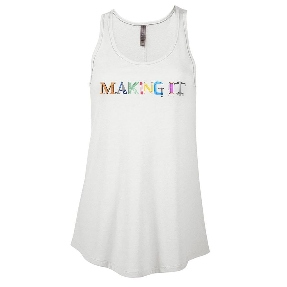Making It Color Logo Women's Flowy Tank Top