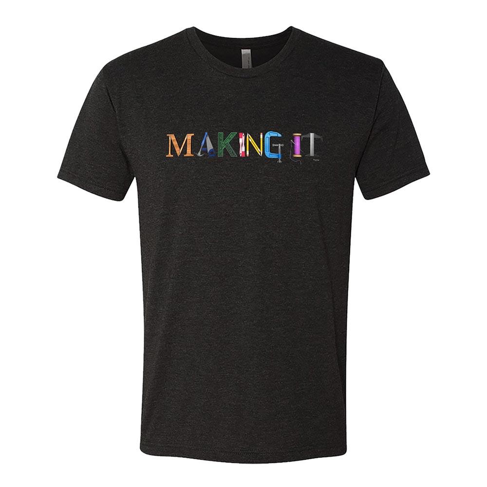 Making It Color Logo Men's Tri-Blend Short Sleeve T-Shirt