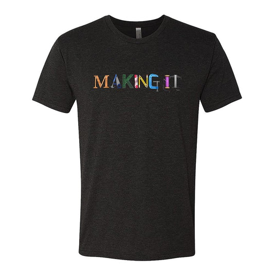Making It Color Logo Men's Tri-Blend Short Sleeve T-Shirt