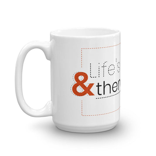 Making It Life's a Stitch White Mug-1