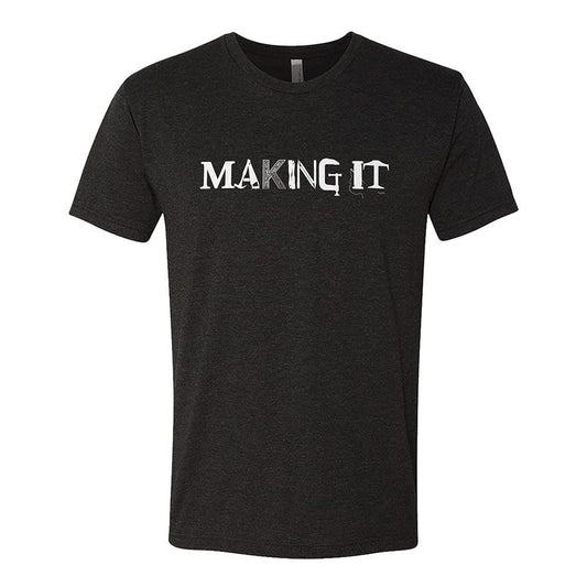 Making It Logo Men's Tri-Blend Short Sleeve T-Shirt
