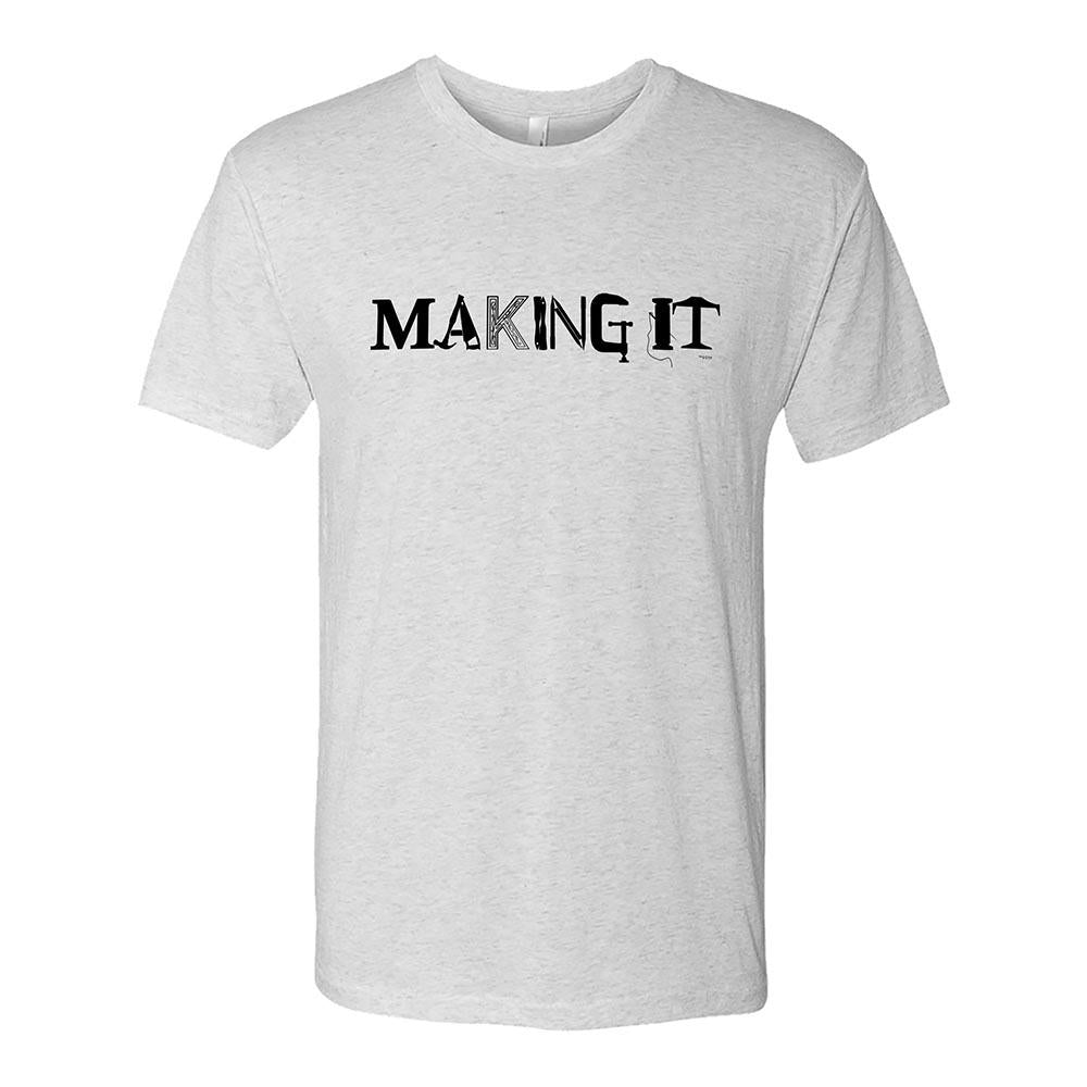 Making It Logo Men's Tri-Blend Short Sleeve T-Shirt