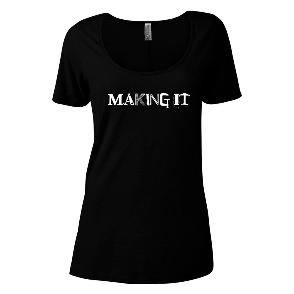 Making It Logo Women's Relaxed Scoop Neck T-Shirt