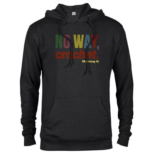 Making It No Way Crochet Lightweight Hooded Sweatshirt