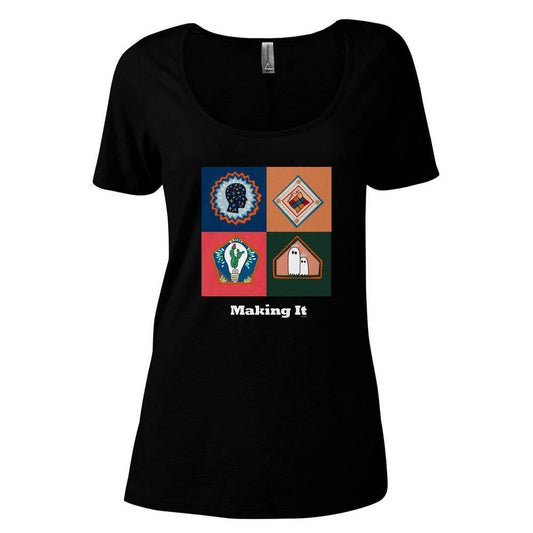 Making It Patch Set Women's Relaxed Scoop Neck T-Shirt