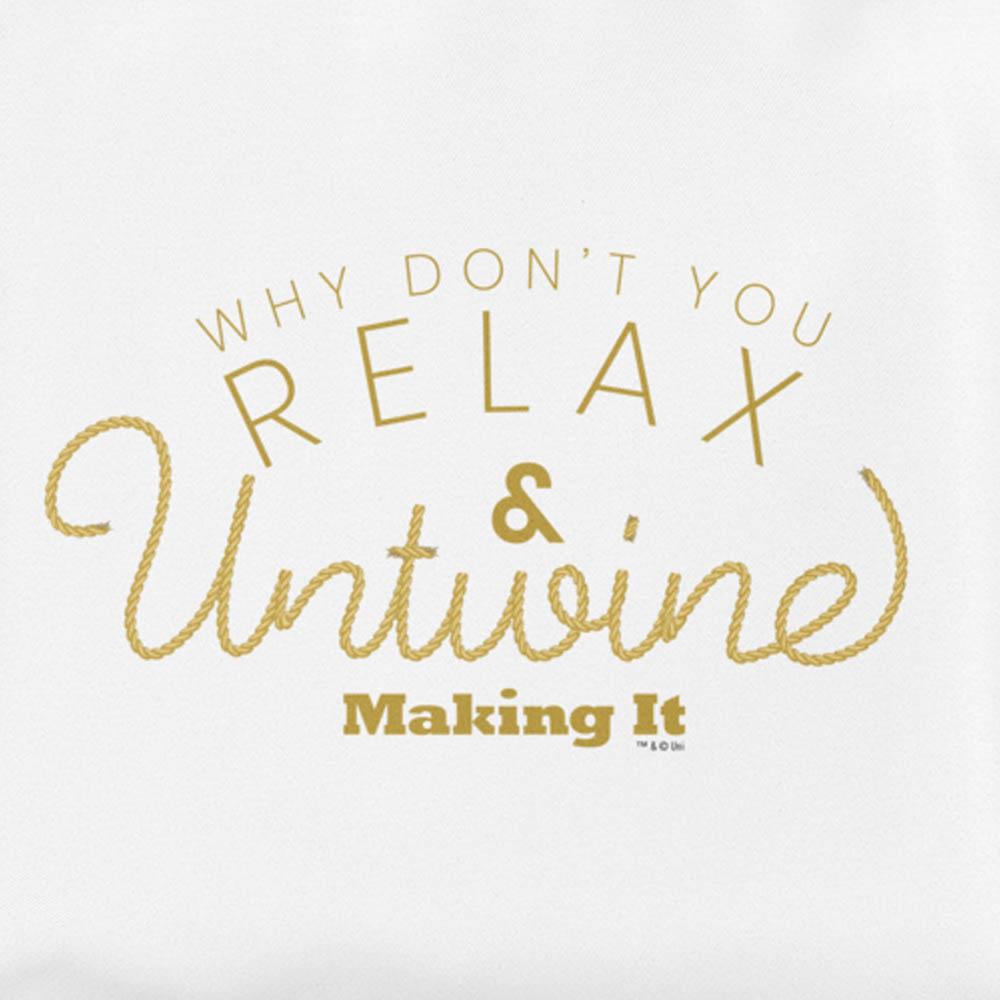 Making It Relax and Untwine White Tote Bag