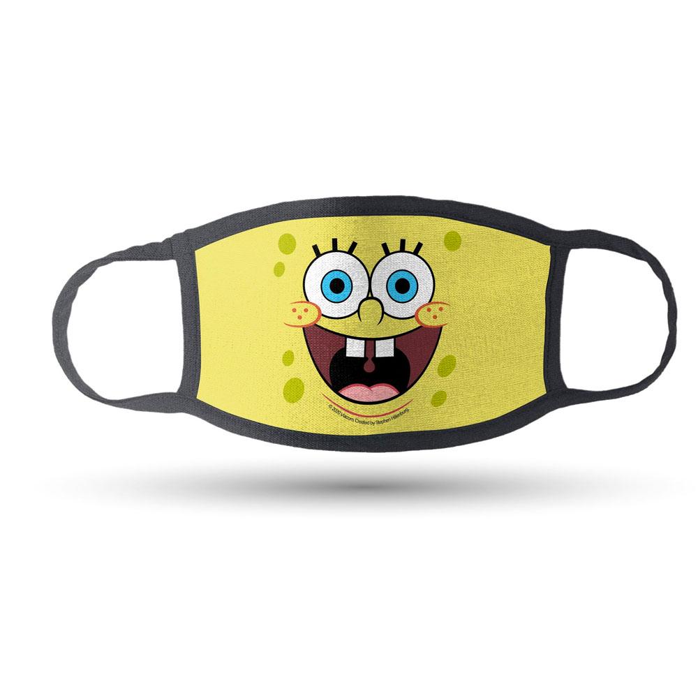 SpongeBob SquarePants Assorted Washable Face Masks - Pack of 3 - SpongeBob SquarePants Official Shop