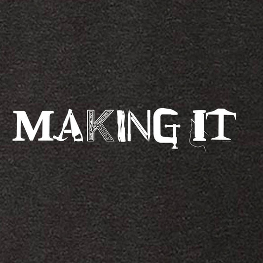 Making It Logo Men's Tri-Blend Short Sleeve T-Shirt-1