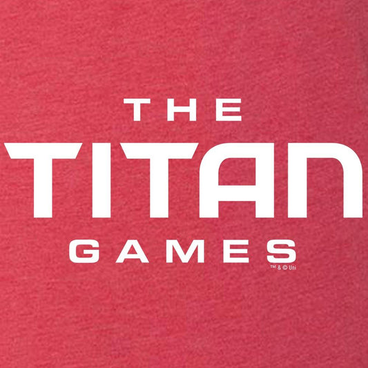 The Titan Games Logo Men's Tri-Blend Short Sleeve T-Shirt-1