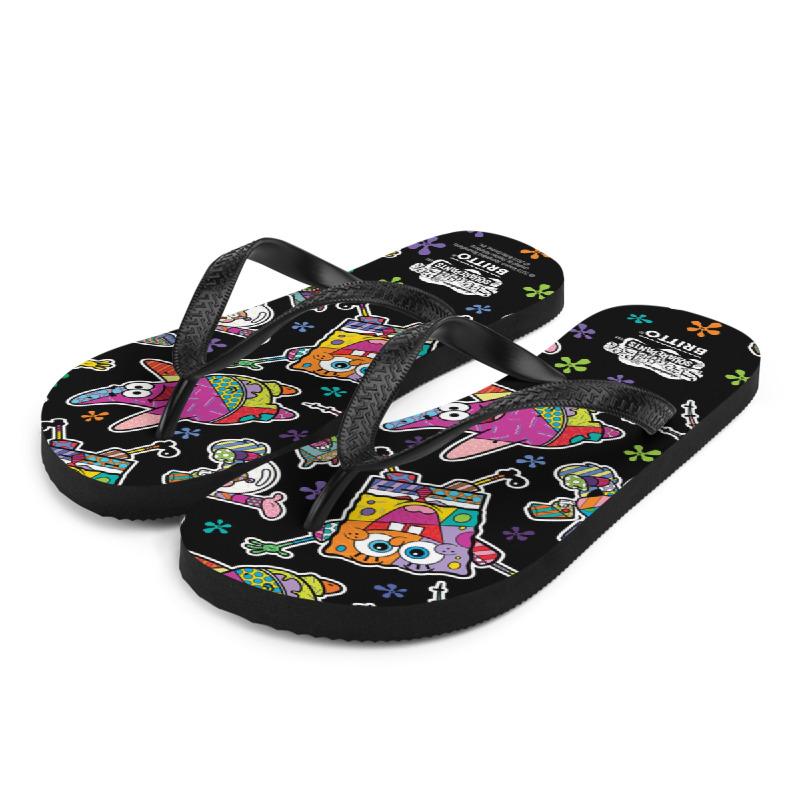 SpongeBob SquarePants Britto Flip Flops - SpongeBob SquarePants Official Shop