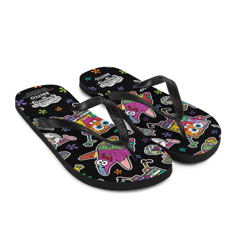 SpongeBob SquarePants Britto Flip Flops - SpongeBob SquarePants Official Shop