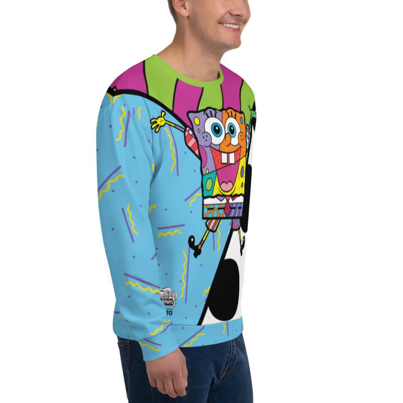 SpongeBob SquarePants Britto Crew Neck Sweatshirt - SpongeBob SquarePants Official Shop