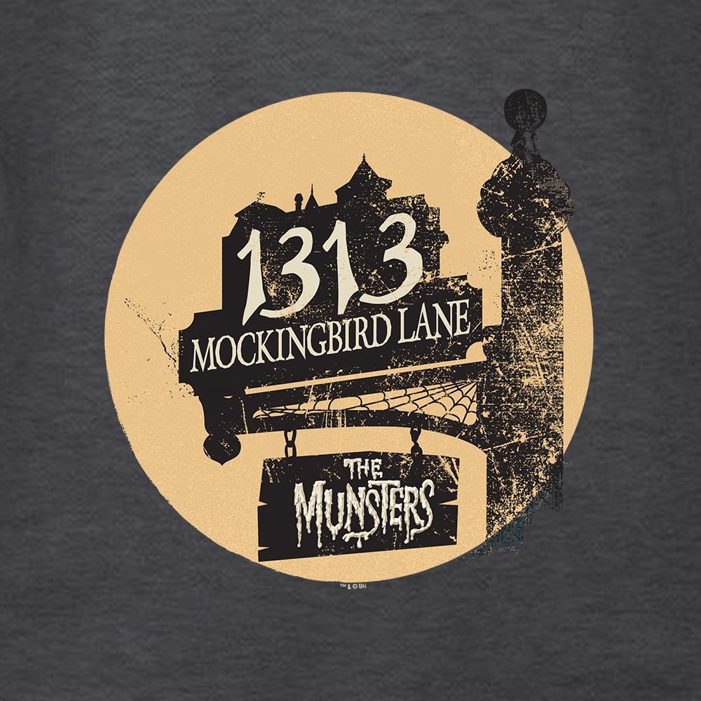 The Munsters Moonlit Address Crew Neck Sweatshirt
