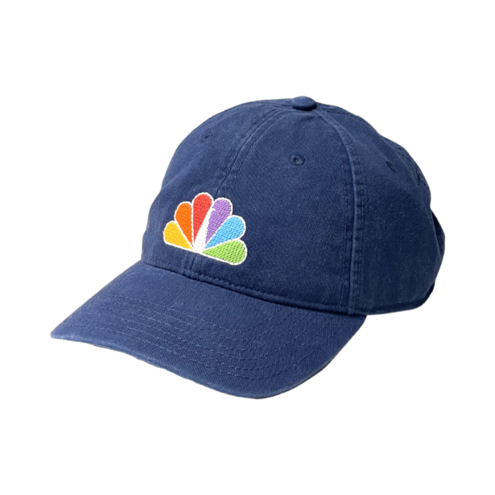 NBC Peacock Needlepoint Hat